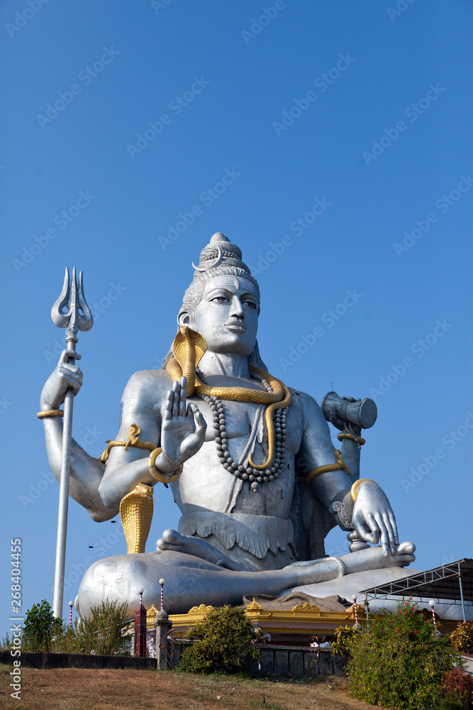 Fototapeta premium Shiva's statue. India. Murdeshvar.
