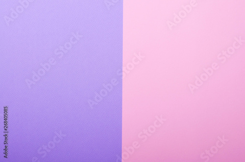 Blue and pink two tone color paper background