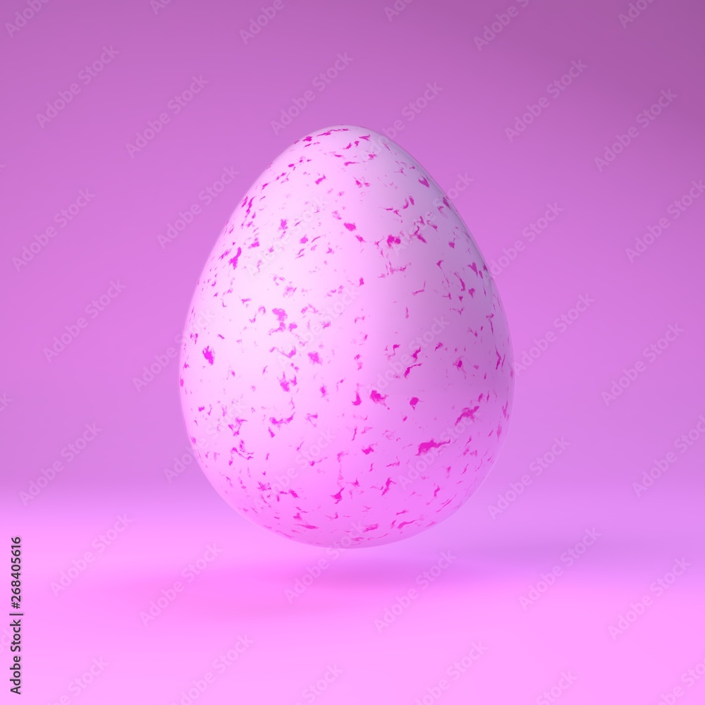 Funny eggs. 3d illustration.