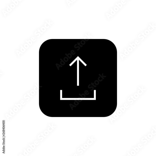Free Download Upload icon vector. Upload sign icon. Upload button. Load symbol. - GFXLoad