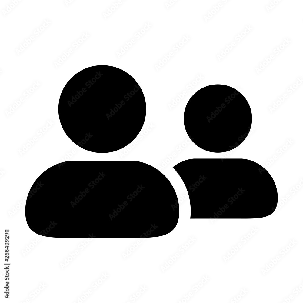 Partnership icon vector male group of persons symbol avatar for business management team in flat color glyph pictogram illustration Partnership icon vector male group of persons symbol avatar for business management team in flat color glyph pictogram illustration