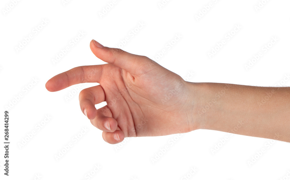 hand to handshake isolated on a white background hand to handshake isolated on a white background