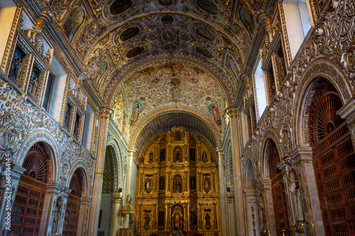 The Cathedral of Oaxaca City in Mexico