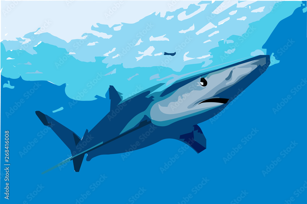 Obraz premium JAWS_PRINT_RONNIE_00002