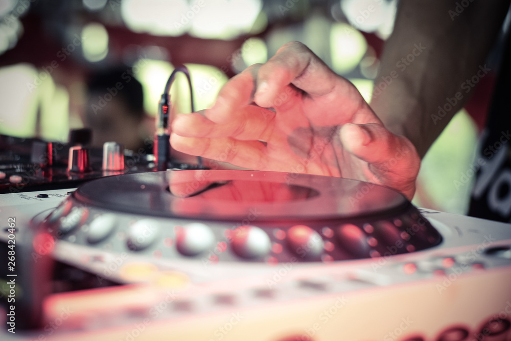 Fototapeta premium Dj