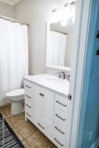 Small Guest Bathroom Recently Renovated