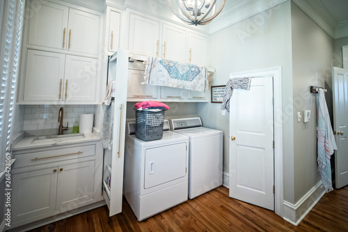 Spacious Laundry Room in a ...