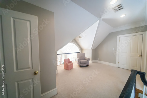 Empty Bonus Room with Chairs