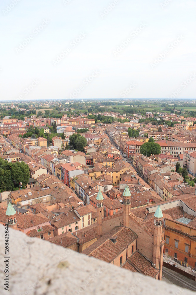 italia cremona ciudad desde arriba