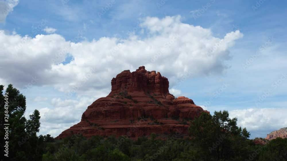 Bell Rock in Sedona Time Lapse Zoom Out Bell Rock in Sedona Time Lapse Zoom Out