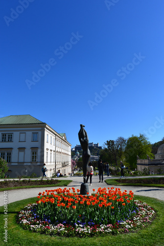 Salzburg - Schloss Mirabell und Mirabellgarten