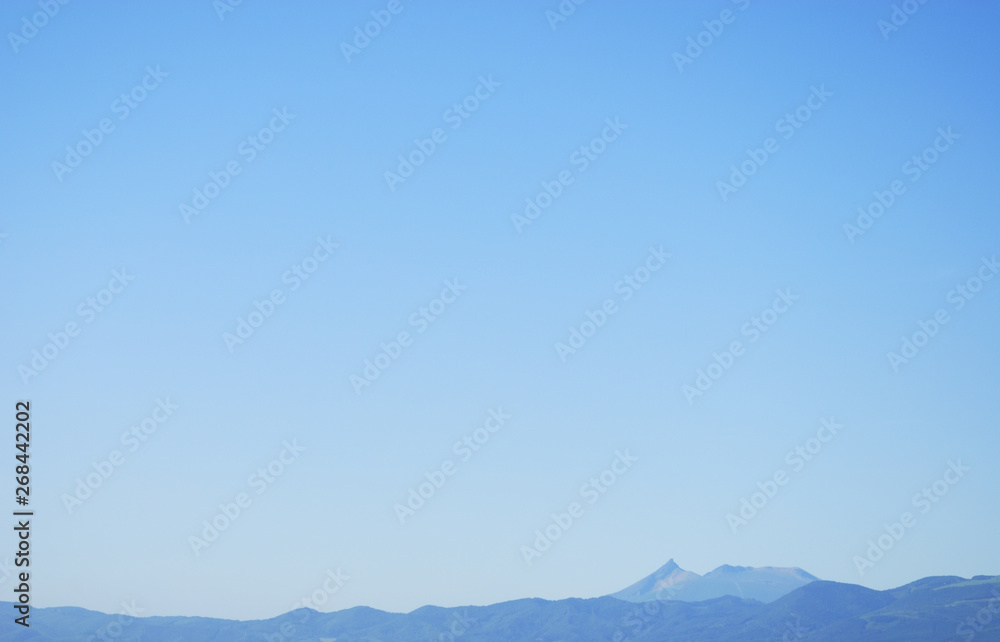 Fototapeta premium 山 空 素材