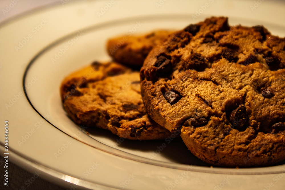 Fototapeta premium cookies and coffee