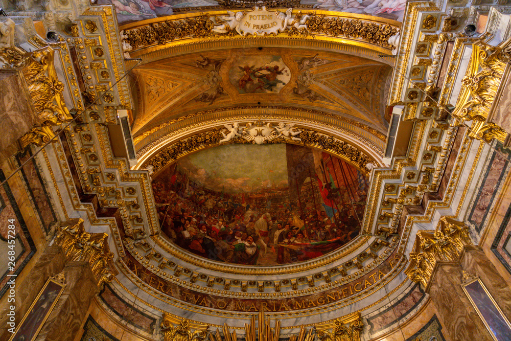 interior of palace