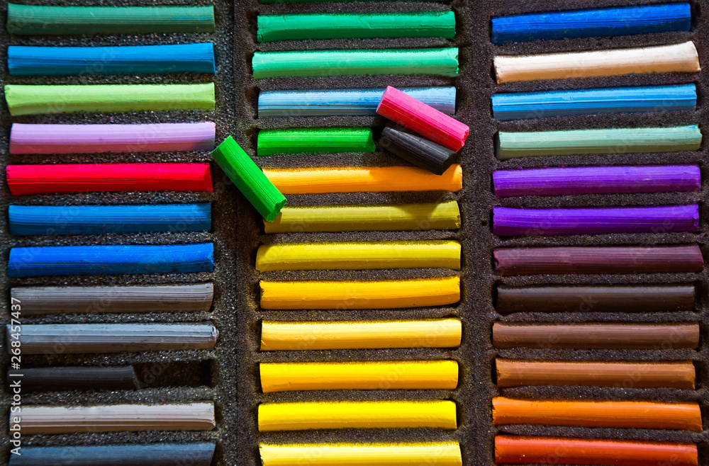 Fototapeta premium chalk for drawing
