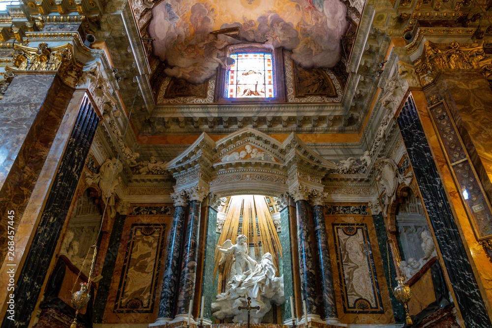 interior of the church interior of the church