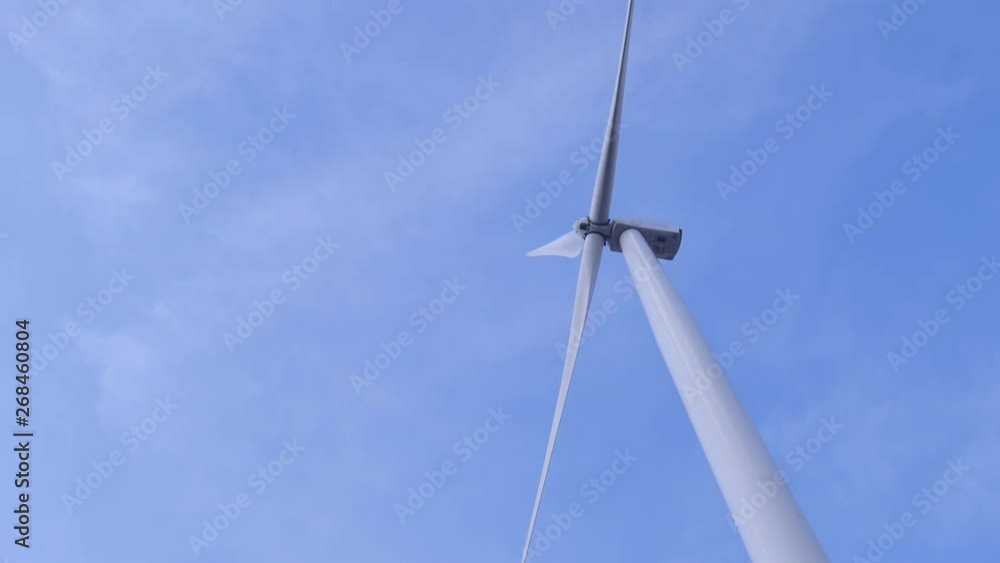 Wind generator with blue sky Wind generator with blue sky