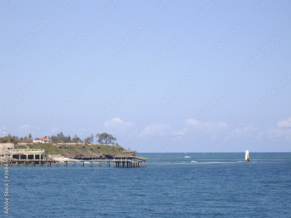Hafenszene in Mombasa Hafenszene in Mombasa