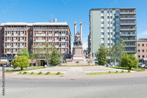 Tableau sur toile Gallarate city, Italy