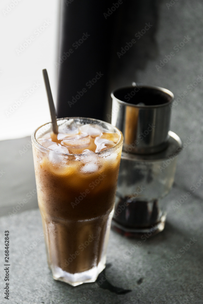 Vietnamese traditional coffee. Vietnamese traditional coffee.