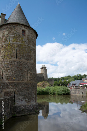 Castello, Fougeres, Bretagna, Francia, Europa