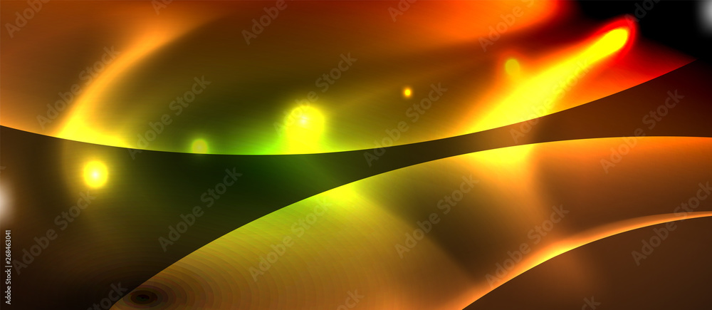 Glowing shiny light abstract background Glowing shiny light abstract background