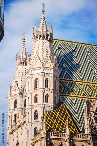 Photography Details from the roof and tower of the Stephansdom - St Stephans's church