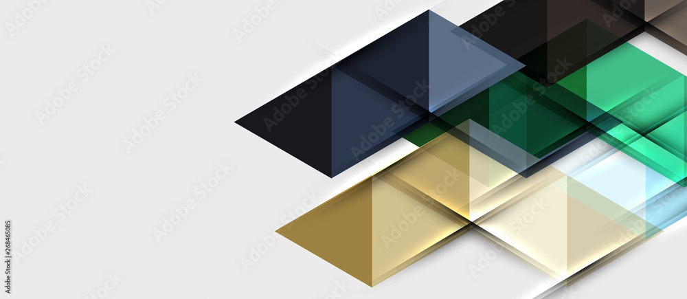 Abstract geometric background. Modern overlapping triangles. Unusual color shapes for your message. Business or tech presentation, app cover template Abstract geometric background. Modern overlapping triangles. Unusual color shapes for your message. Business or tech presentation, app cover template