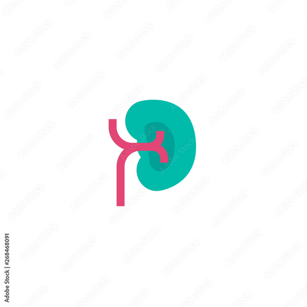 kidney body organ icon design. medical healthcare vector illustration kidney body organ icon design. medical healthcare vector illustration