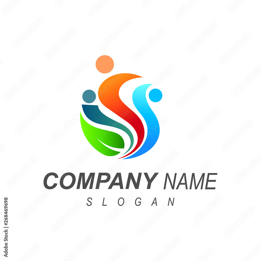 human logo, community logo with several people+ unity icon, family symbol, social symbol, logo with a simple look human logo, community logo with several people+ unity icon, family symbol, social symbol, logo with a simple look
