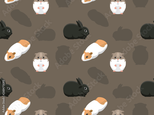 Rodent Pet Seamless Wallpaper 1