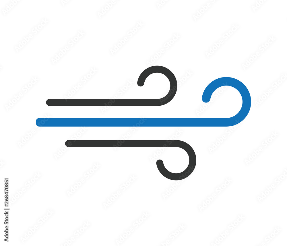 Wind icon vector Wind icon vector
