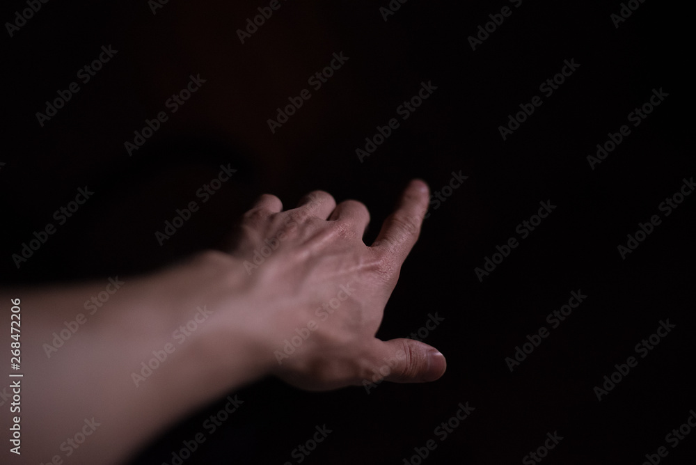 Fototapeta premium veins hand