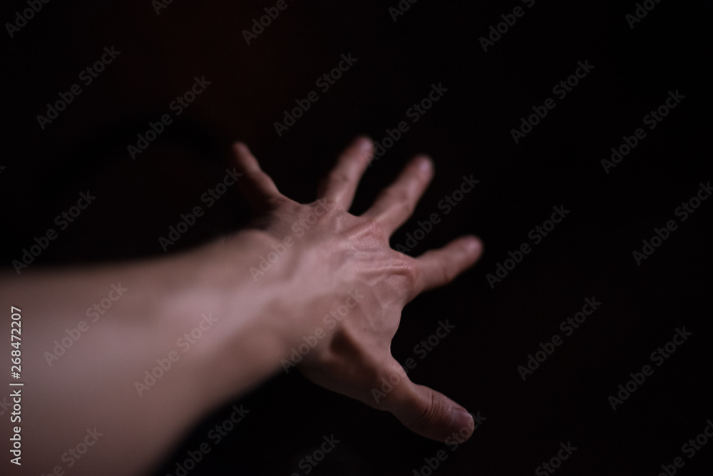 Fototapeta premium veins hand