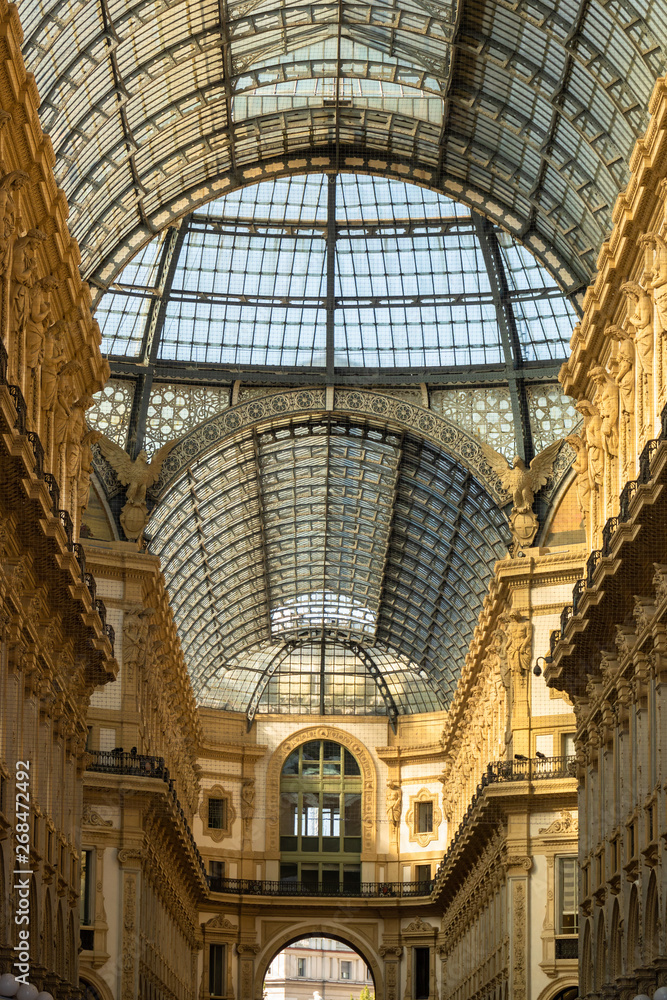 Gallery Vittorio Emanuele II in Milan Italy