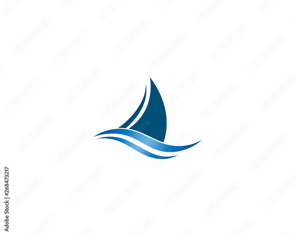 sailing logo vector icon concept sailing logo vector icon concept