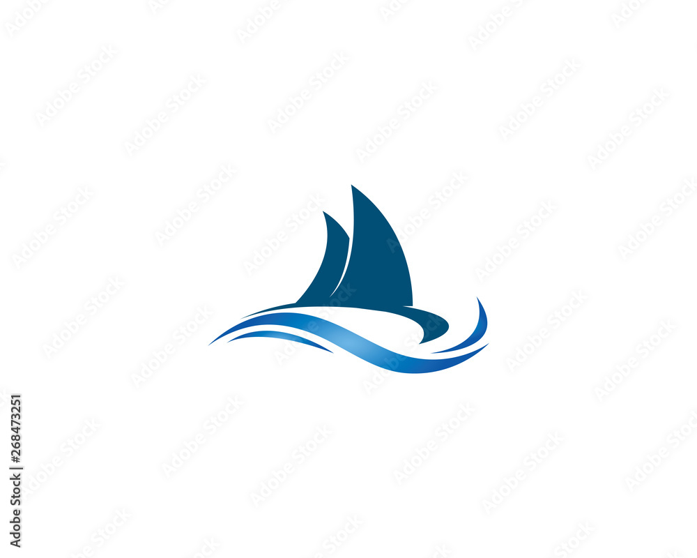 sailing logo vector icon concept sailing logo vector icon concept
