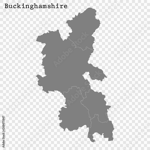 High Quality map is a county of England