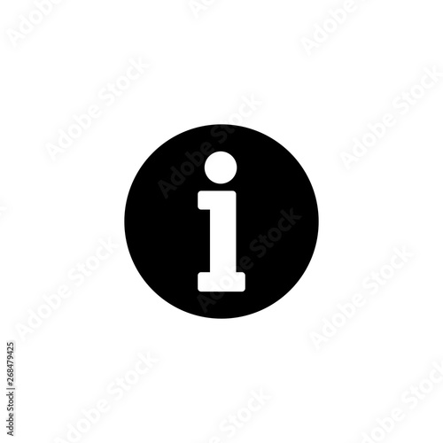 Information circle icon