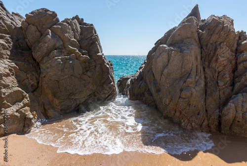 The creek llorell by the way of round, Tossa de mar photo