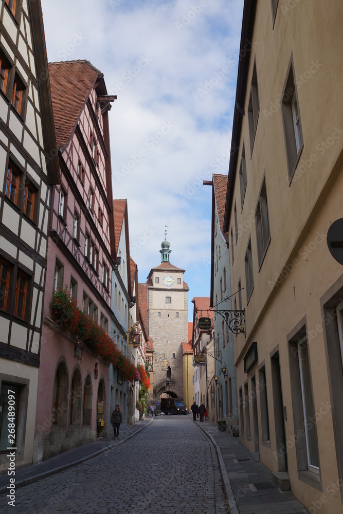 Fototapeta premium rothenburg ob der tauber,unterfranken,