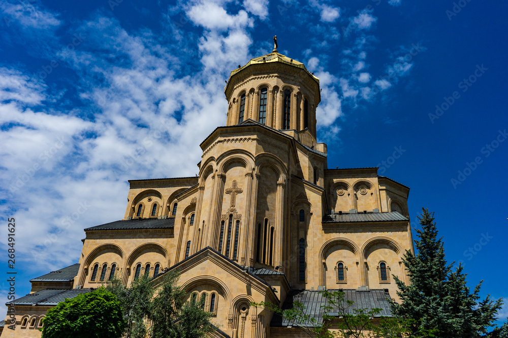 Sameba cathedral in Tbilisi, Georgia
