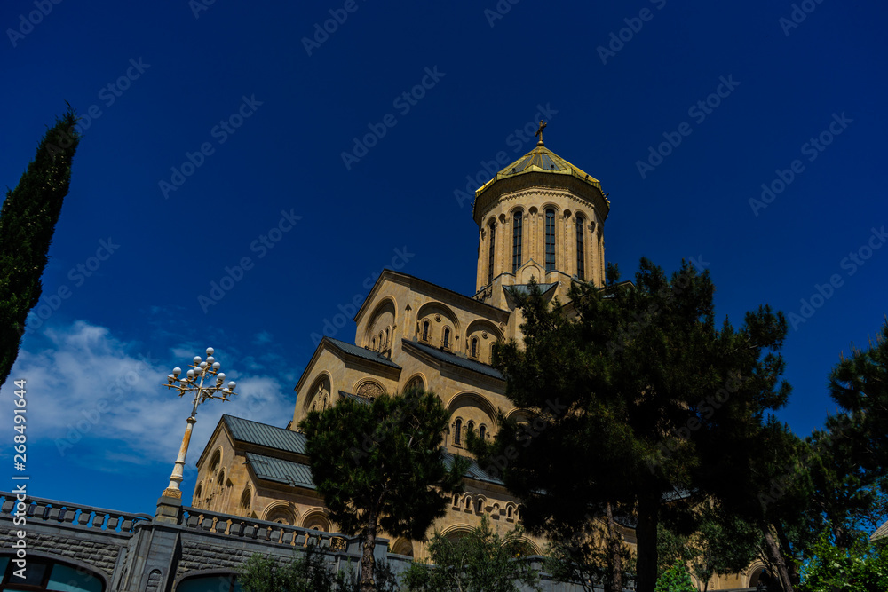 Sameba cathedral in Tbilisi, Georgia