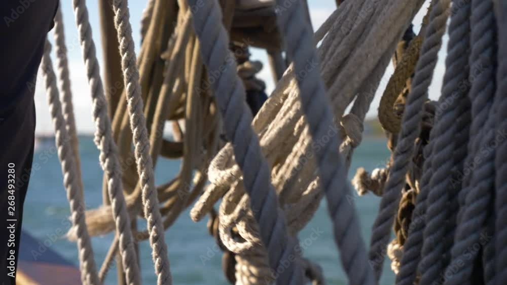 Active Sailing, Traditional Boat Rigging and Ropes. Active Sailing, Traditional Boat Rigging and Ropes.