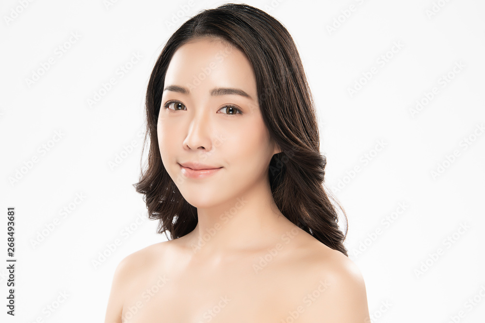 Beautiful Young asian Woman with Clean Fresh Skin Beautiful Young asian Woman with Clean Fresh Skin
