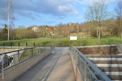 Łyna, Park Centralny w Olsztynie, Warmia