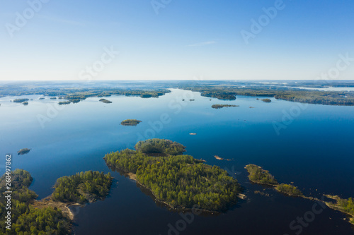 Islands of the Baltic Sea. View from a height © Mikhail