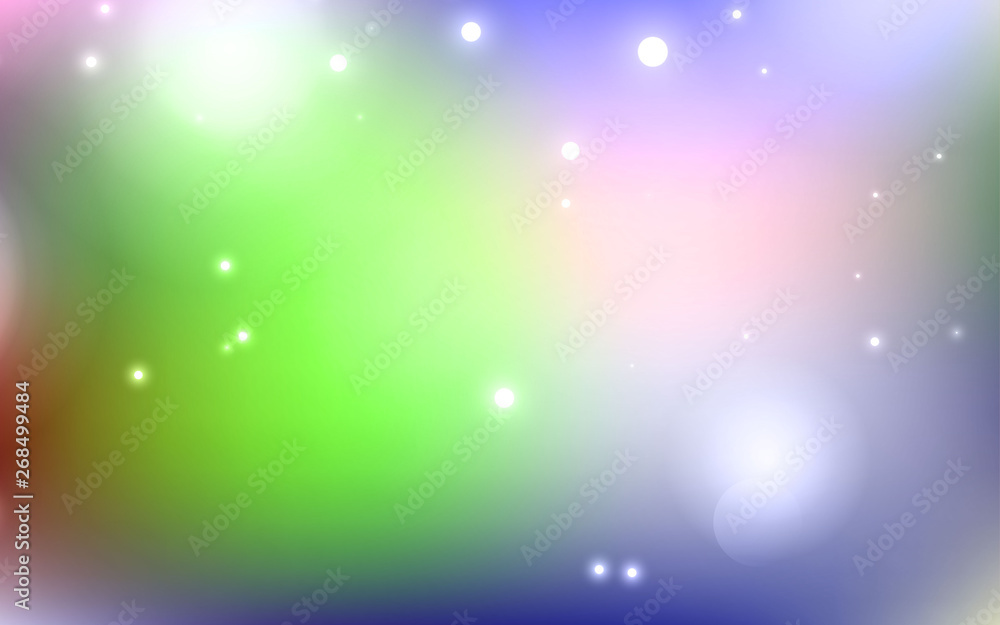 Fototapeta premium Abstract background with blurred circles