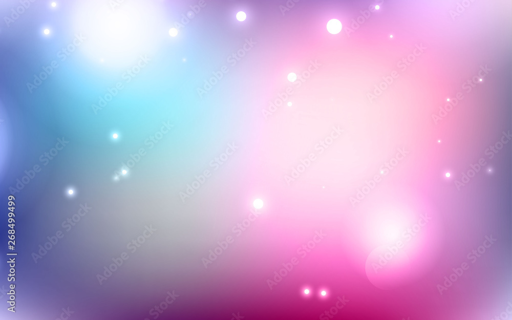 Fototapeta premium Abstract background with blurred circles