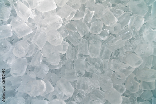 Ice pattern or texture  isolated background